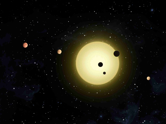 Kepler_11-Système-Solaire