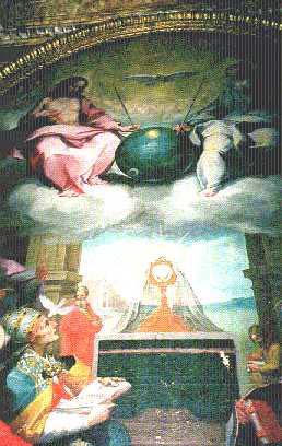 La Glorification de l'Eucharistie - Italie ( 1600 )